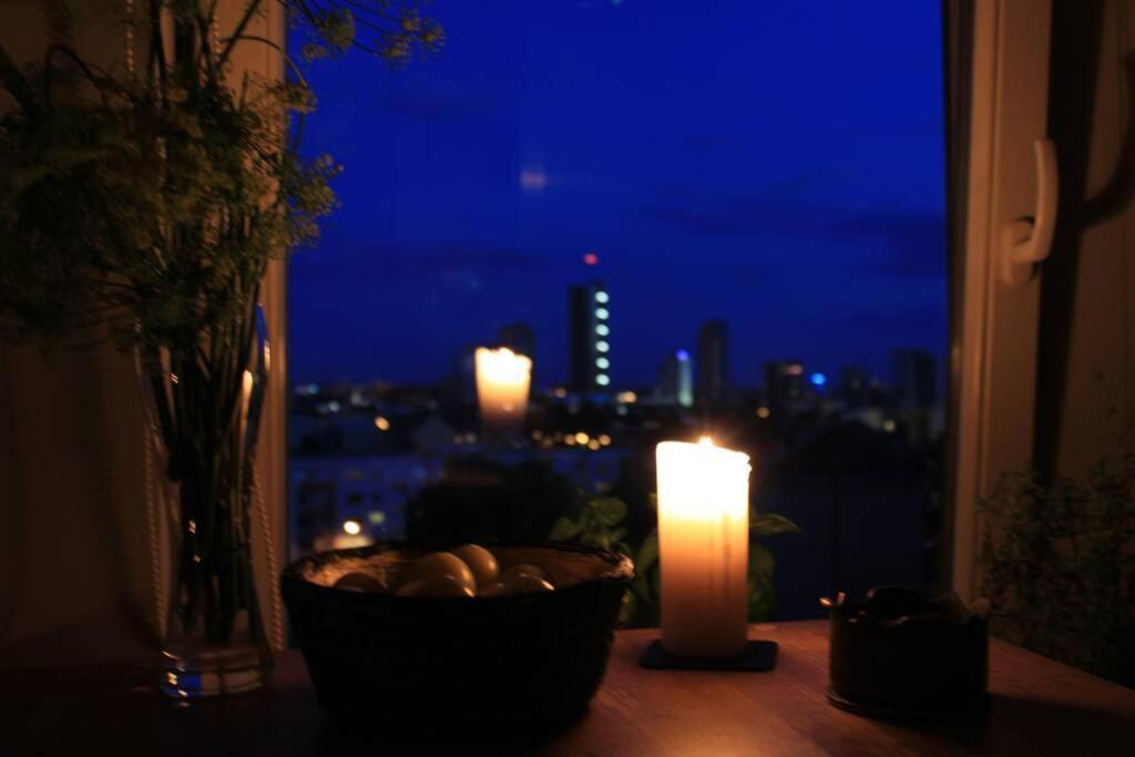 Penthouse Apartment With Great Panoramic City View 빌뉴스 외부 사진