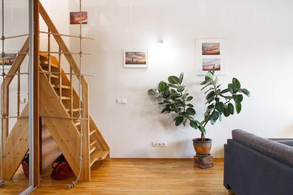 Penthouse Apartment With Great Panoramic City View 빌뉴스 외부 사진